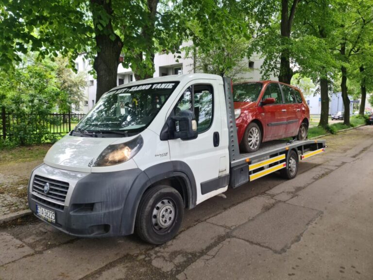 Zlomowanie-samochod-Dąbrowa Górnicza